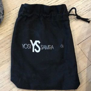 Yosi Samra Commuter shoes in a bag